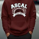 Abbas Sıdıka Çalık Anadolu Lisesi Bordo Kapüşonlu Sweatshirt