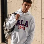 Adana Anadolu Lisesi ALA 1975 Beyaz Kapüşonlu Sweatshirt