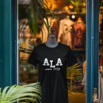 Adana Anadolu Lisesi Siyah Sıfır Yaka Okul Tişörtü