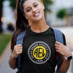 Adana Erkek Anadolu Lisesi Siyah Tişört – AEL 1889 Logolu