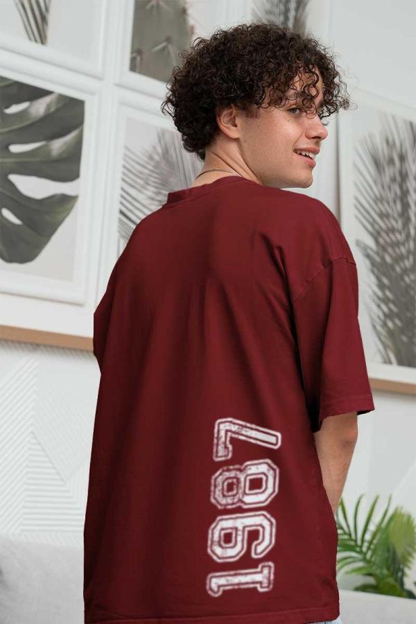 Adana Fen Lisesi Bordo Sıfır Yaka Tişört