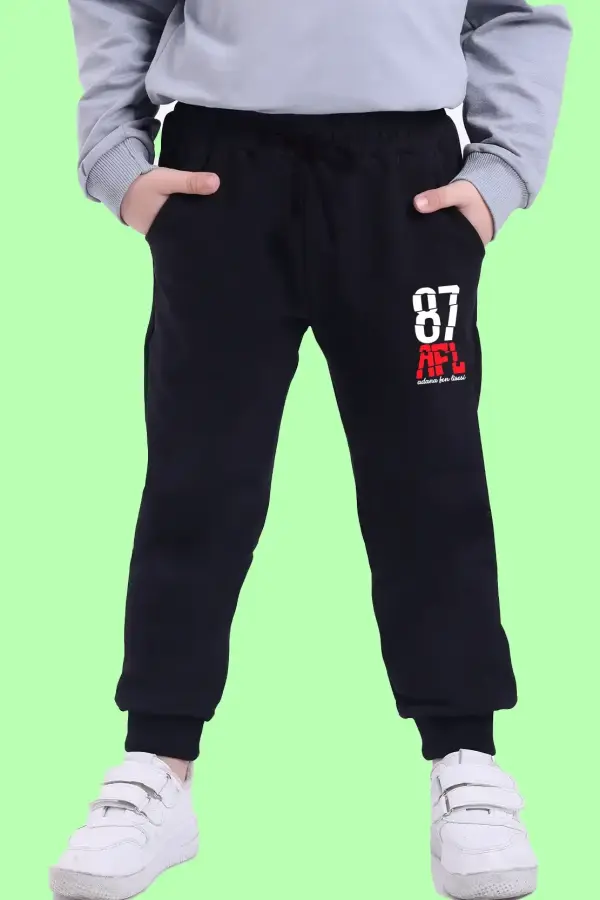 Adana Fen Lisesi Siyah Eşofman Altı – AFL 87 Baskılı