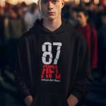 Adana Fen Lisesi Siyah Kapüşonlu Sweatshirt