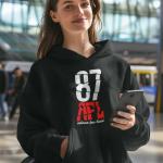 Adana Fen Lisesi Siyah Kapüşonlu Sweatshirt