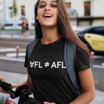 Adana Fen Lisesi Siyah Sıfır Yaka Tişört