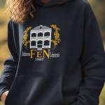 Adana Fen Lisesi Lacivert Kapüşonlu Sweatshirt – Tarihi Bina Silüetli