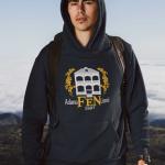 Adana Fen Lisesi Lacivert Kapüşonlu Sweatshirt – Tarihi Bina Silüetli