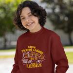 Adana Ticaret Odası İlkokulu 125. Yıl Bordo Sweatshirt