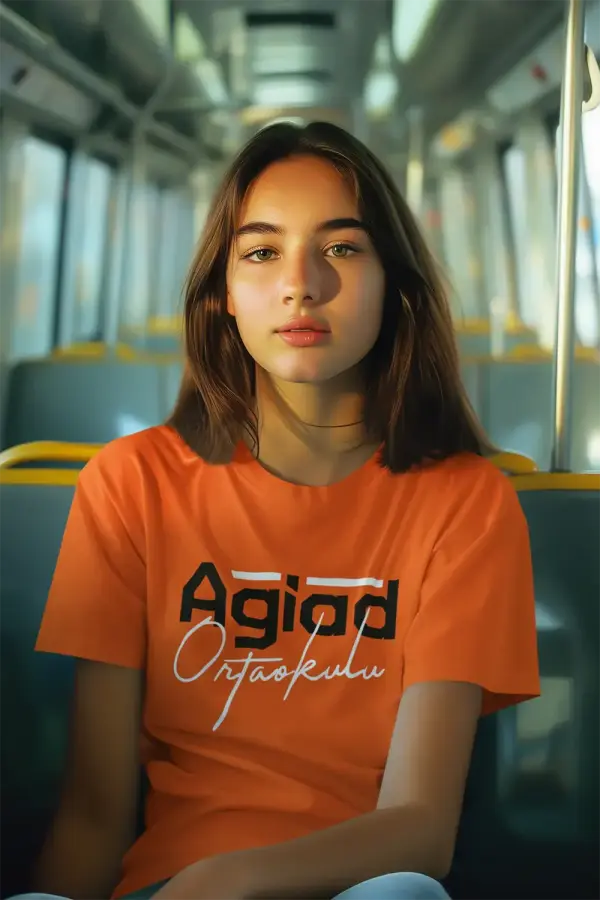 Agiad Ortaokulu Okul Tişörtü