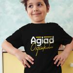 Agiad Ortaokulu Siyah Tişört