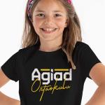 Agiad Ortaokulu Siyah Tişört