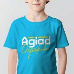 Agiad Ortaokulu Turkuaz Tişört