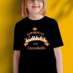 Alparslan Türkeş Ortaokulu Siyah Pamuk Okul Tişörtü