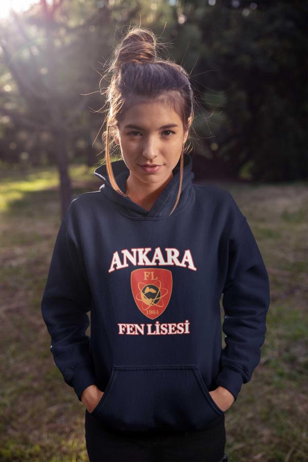 Ankara Fen Lisesi Kapüşonlu Sweatshirt