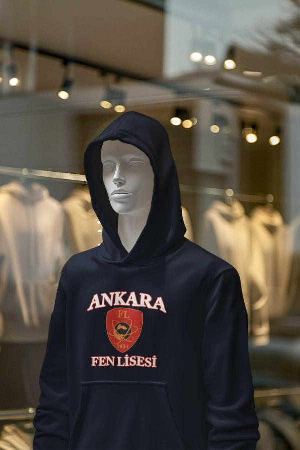 Ankara Fen Lisesi Kapüşonlu Sweatshirt