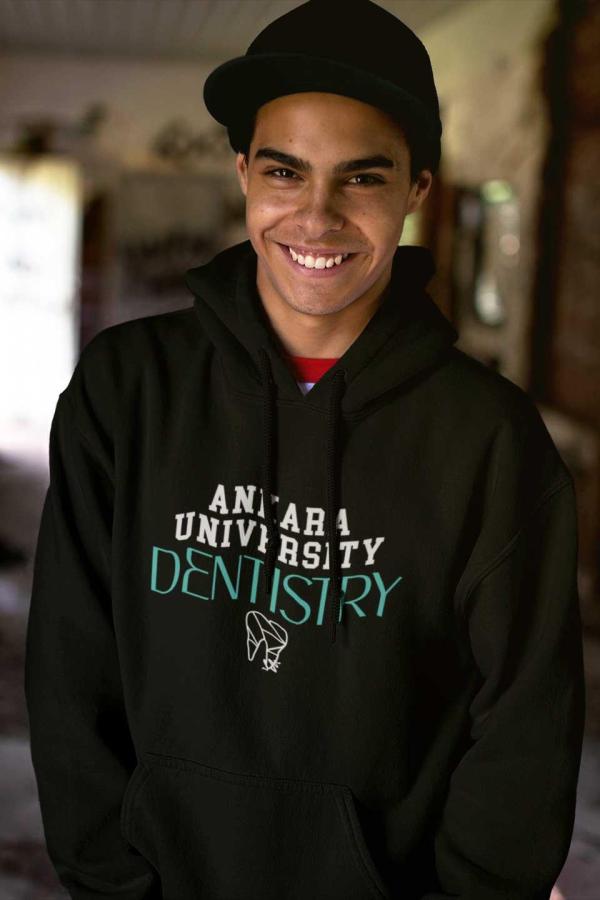 Ankara Üniversitesi Diş Hekimliği Kapşonlu Sweatshirt