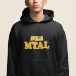 Avcılar MTAL Siyah Kapüşonlu Sweatshirt