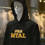 Avcılar MTAL Siyah Kapüşonlu Sweatshirt