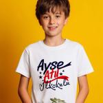 Ayşe Atıl İlkokulu Beyaz Tişört