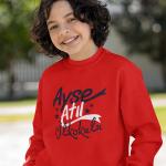 Ayşe Atıl İlkokulu Kırmızı Sweatshirt