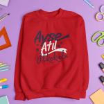 Ayşe Atıl İlkokulu Kırmızı Sweatshirt