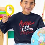 Ayşe Atıl İlkokulu Lacivert Sweatshirt