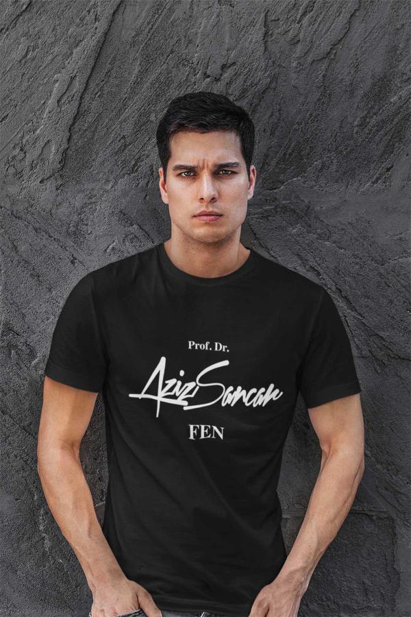 Prof. Dr.Aziz Sancar Fen Lisesi Siyah Tişört