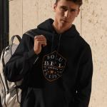 Bolu Fen Lisesi Siyah Kapüşonlu Sweatshirt