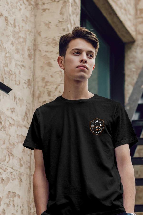 Bolu Fen Lisesi Siyah Tişört