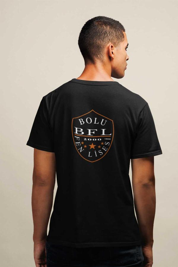 Bolu Fen Lisesi Siyah Tişört