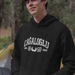 Çağaloğlu Anadolu Lisesi Siyah Kapşonlu Sweatshirt – 1850 Koleksiyon