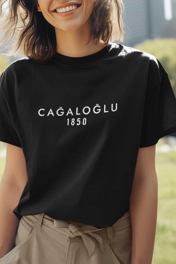 Cağaloğlu Anadolu Lisesi Siyah Tişört