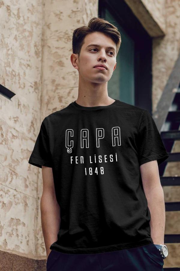 Çapa Fen Lisesi Sıfır Yaka Tişört