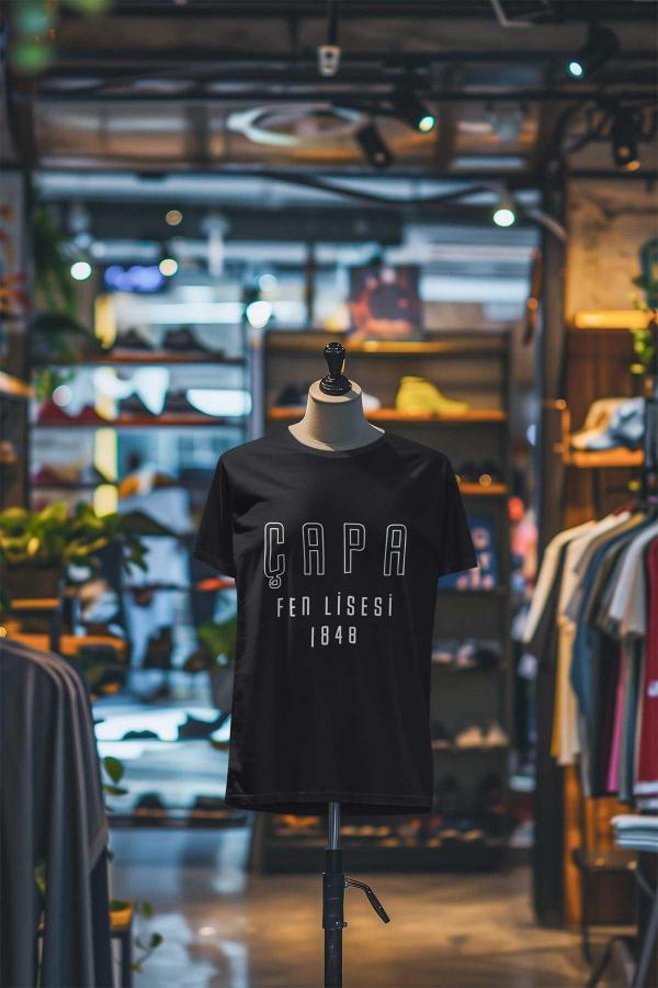 Çapa Fen Lisesi Sıfır Yaka Tişört