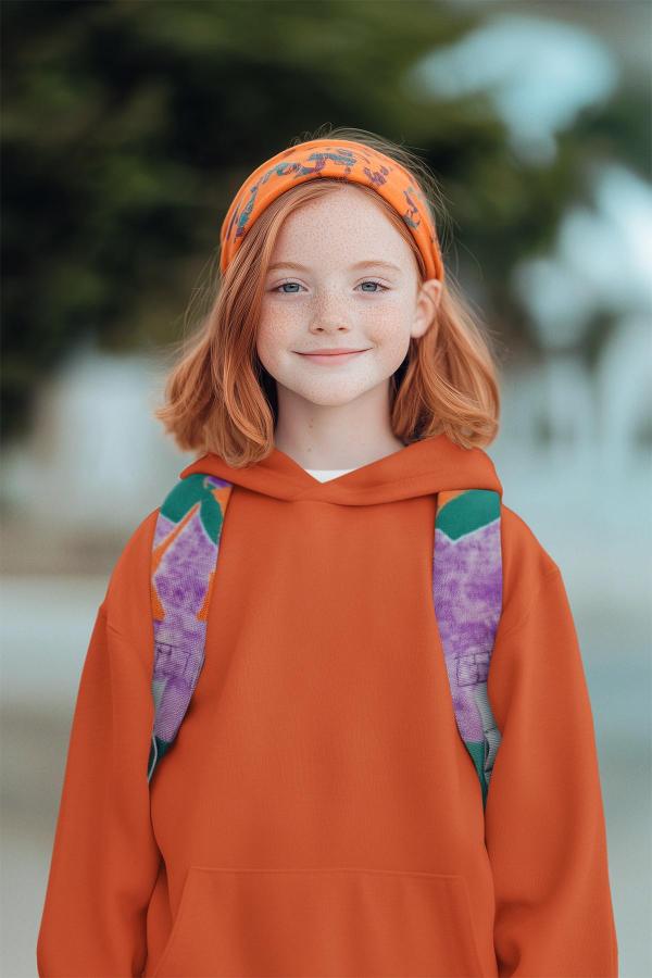 Çocuk Hoodie Tasarla – Özel Tasarım Unisex Kapüşonlu Sweatshirt