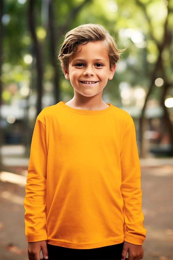 Çocuk Kişiselleştirilebilir Uzun Kollu Tişört – İsme Özel Tasarım