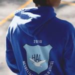 Heybeliada Anadolu Lisesi Saks Mavi Kapüşonlu Sweatshirt
