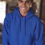 Heybeliada Anadolu Lisesi Saks Mavi Kapüşonlu Sweatshirt