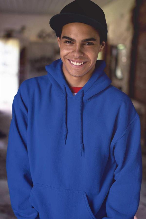 Heybeliada Anadolu Lisesi Saks Mavi Kapüşonlu Sweatshirt