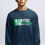 İlhan Atış Anadolu Lisesi Indigo Mavi Sweatshirt