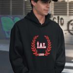 İstanbul Anadolu Lisesi Siyah Kapüşonlu Sweatshirt
