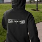 İstanbul Atatürk Fen Lisesi Siyah Kapşonlu Sweatshirt