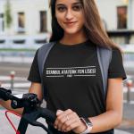İstanbul Atatürk Fen Lisesi Siyah Tişört