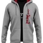 İzmir Fen Lisesi Gri Melanj Fermuarlı Ceket – Şık ve Rahat