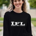 İzmir Fen Lisesi Siyah Uzun Kollu Tişört