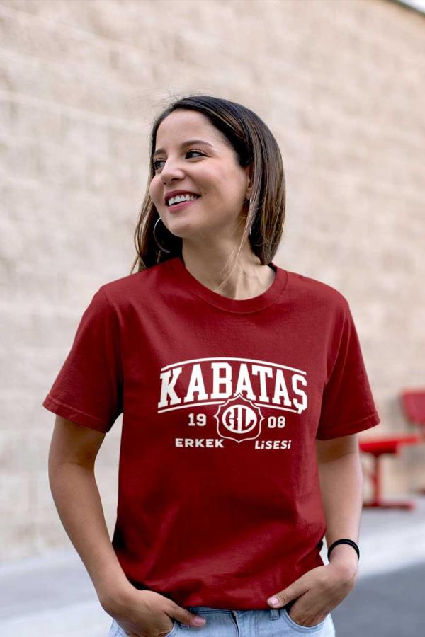 Kabataş Erkek Lisesi Bordo Tişört