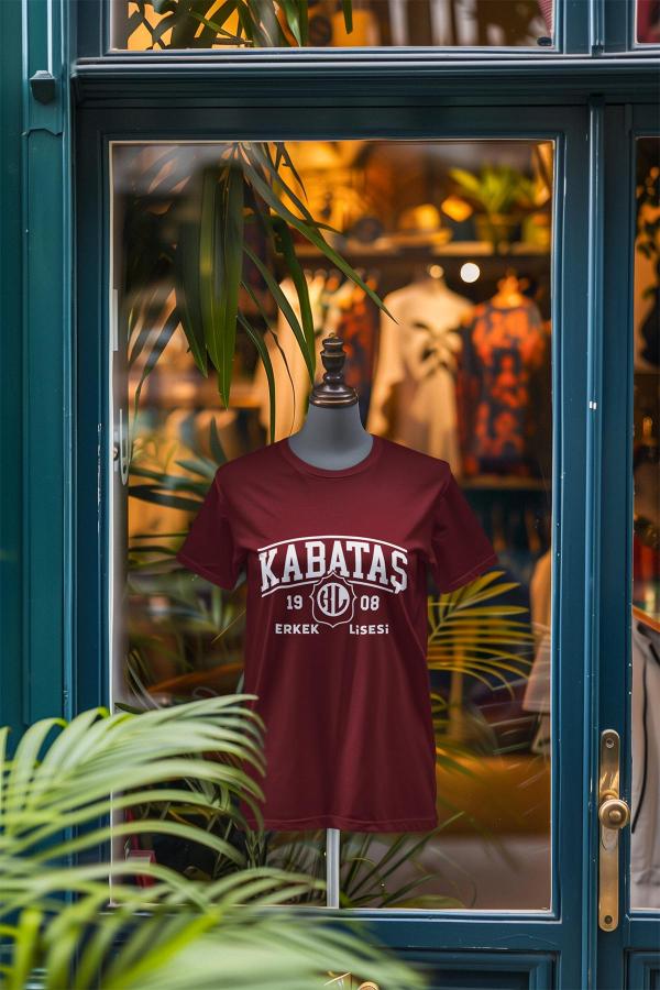 Kabataş Erkek Lisesi Bordo Tişört