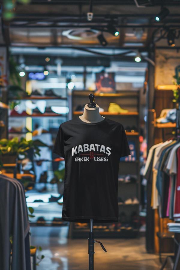 Kabataş Erkek Lisesi Siyah Tişört