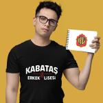 Kabataş Erkek Lisesi Siyah Tişört