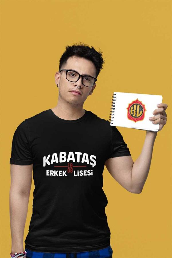 Kabataş Erkek Lisesi Siyah Tişört
